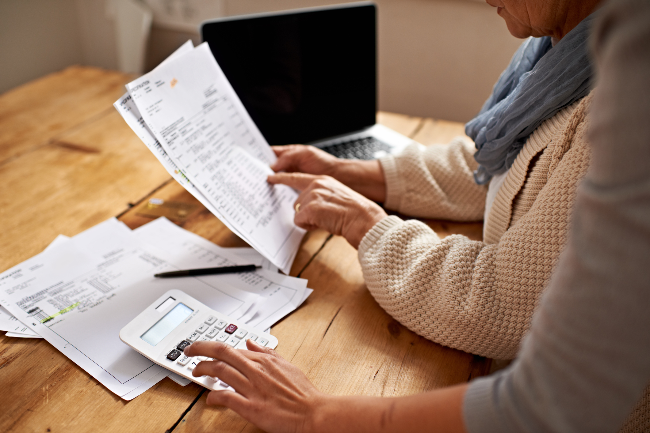 Paying for care Looking at bills
