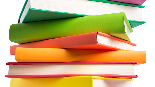 stack of books