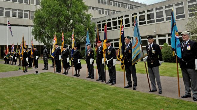 Armed forces event at County Hall in Glenfield Image of armed forces event at Leicestershire's county hall