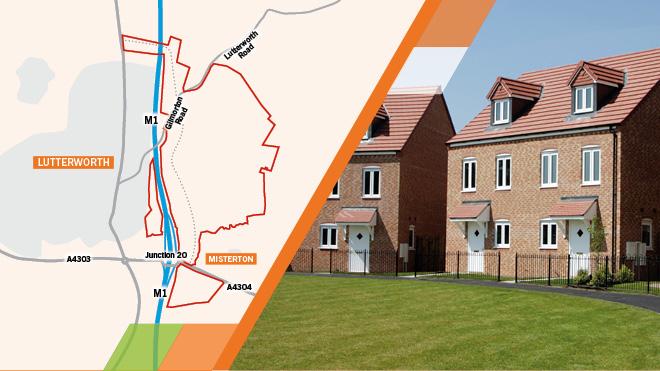 Lutterworth East housing plan