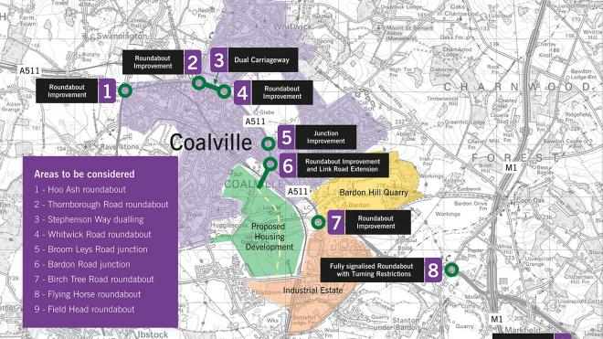 A511 Growth corridor scheme