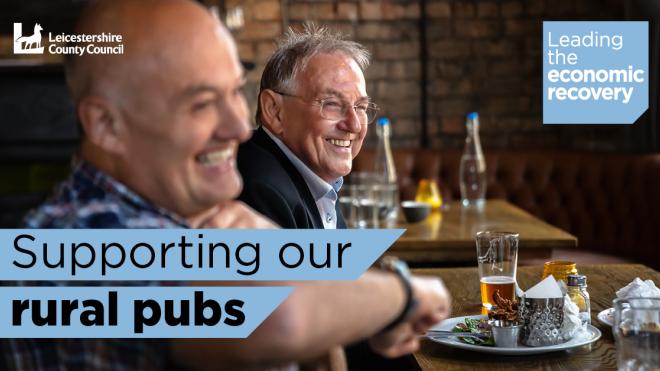 Pub Fund Two men in a pub