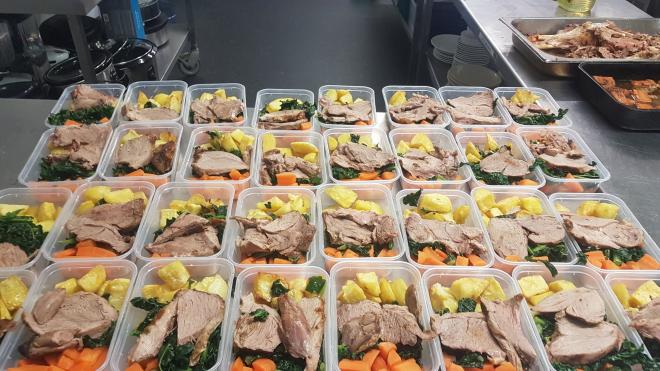 Roast dinners made for vulnerable people in North West Leicestershire Roast dinners made for people in need