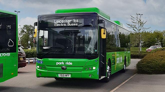 Park & Ride electric bus Electric park and ride bus