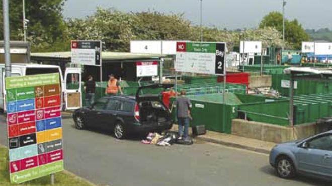 Waste sites will be busy over the bank holiday weekend Waste sites will be busy over the bank holiday weekend