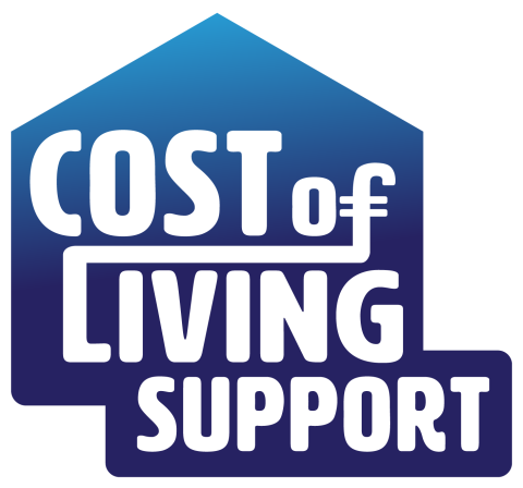 Cost of living support logo