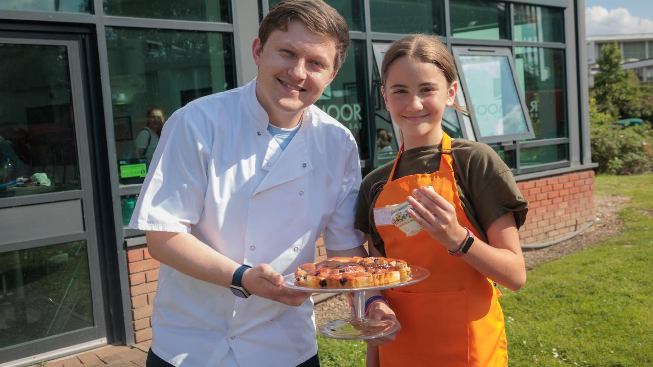 Left to right: Josh Smalley and Annie Moss