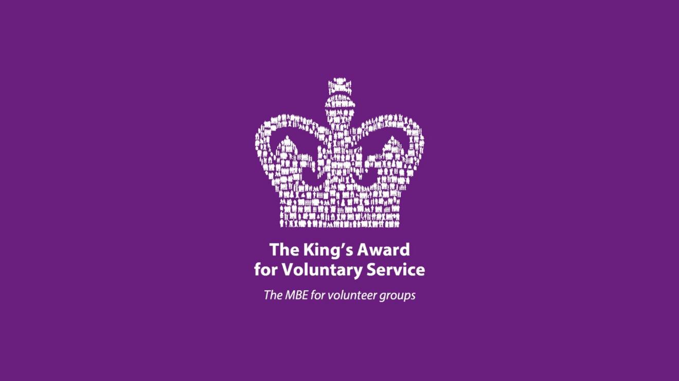 King's Award for Voluntary Service logo