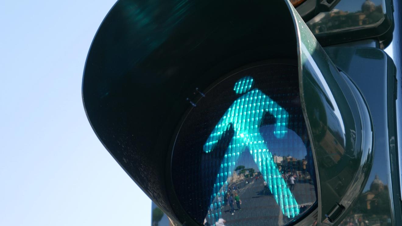 Pedestrian crossing light