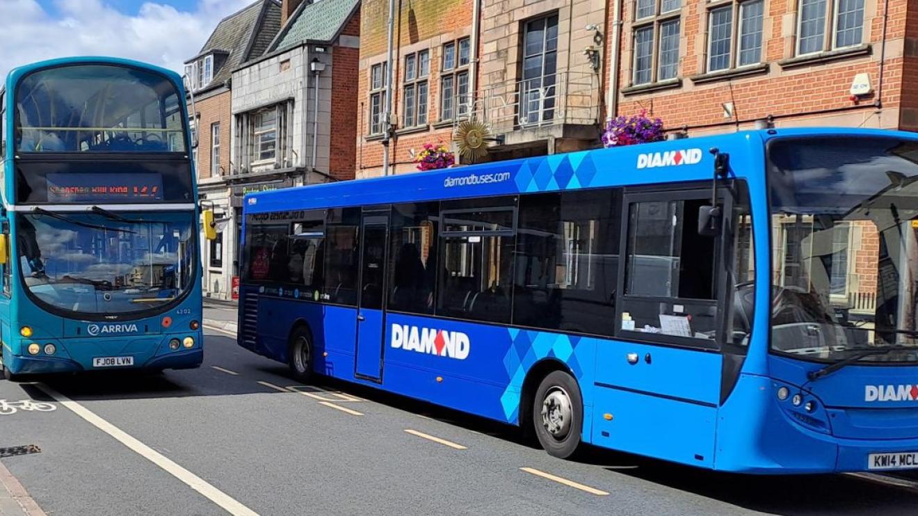 Two buses