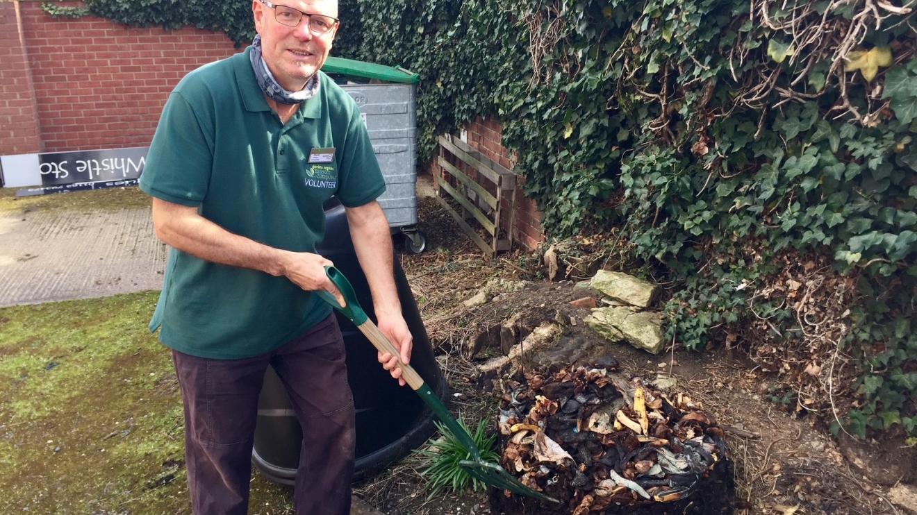David, a volunteer with Voluntary Action South Leicester David, a volunteer with Voluntary Action South Leicester