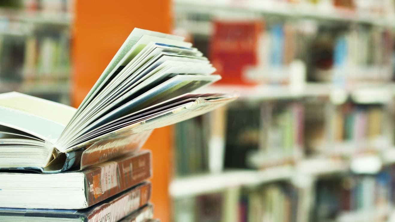 Image of library books
