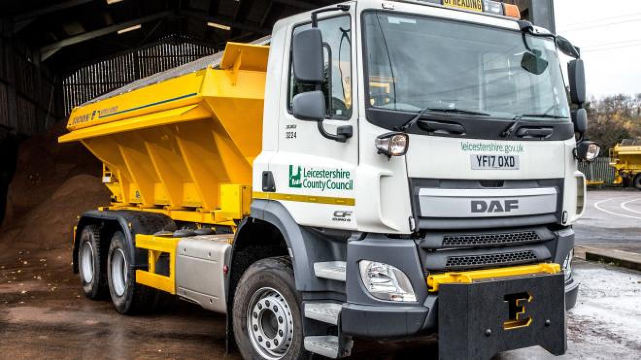 The county council's new gritter needs a name