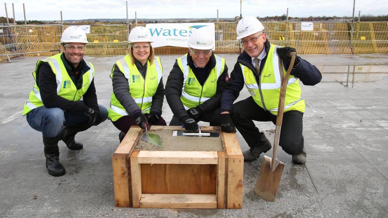 Topping out ceremony held on the building of The Access Group's new headquarters