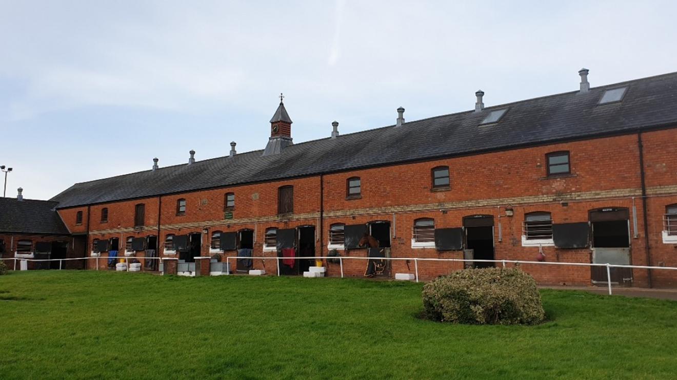 The military stables at the Remount Barracks in Melton