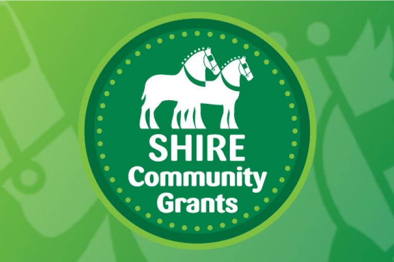 Applications are open for the Shire Community Grants Scheme