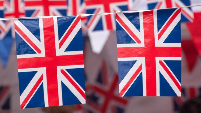 A Union Jack flag