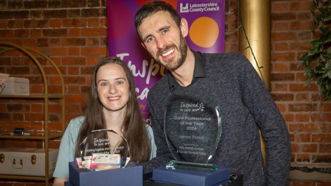 Inspired to Care, the team which organised the Care Professional of the Year awards, is now up for an accolade