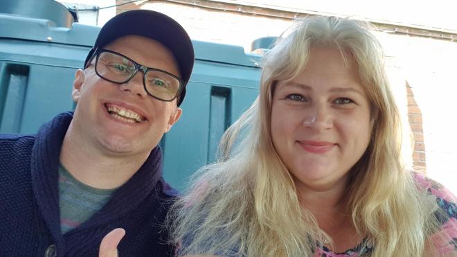 Dominic with his Shared Lives carer, Janine Dominic with his Shared Lives carer, Janine