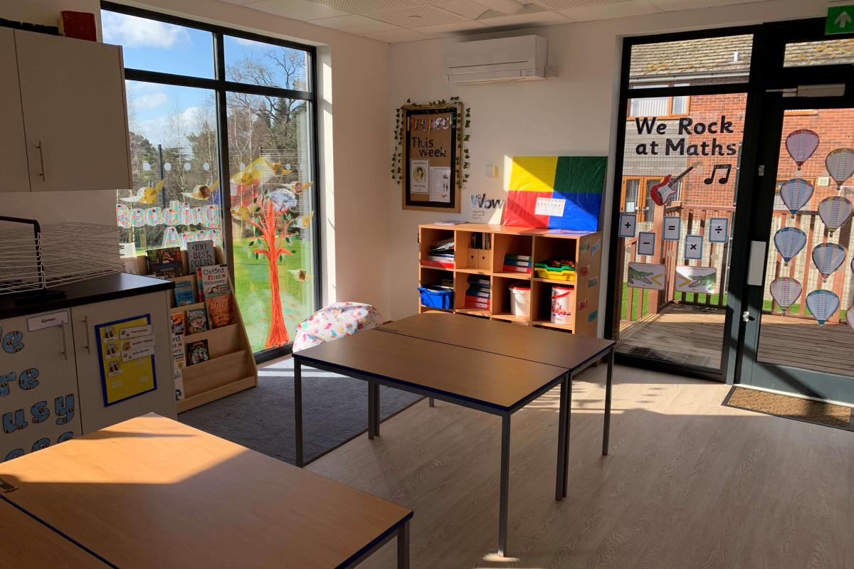 Inside a special school setting