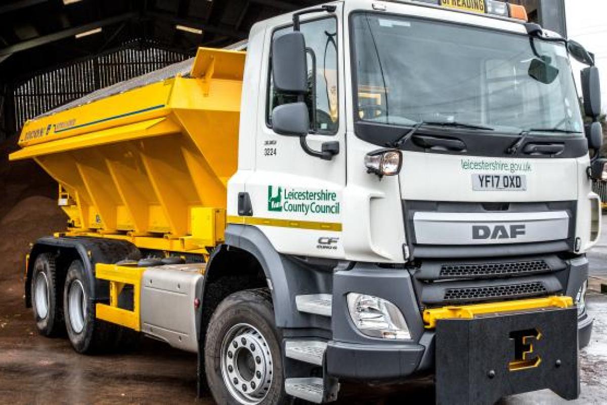 The county council's new gritter needs a name