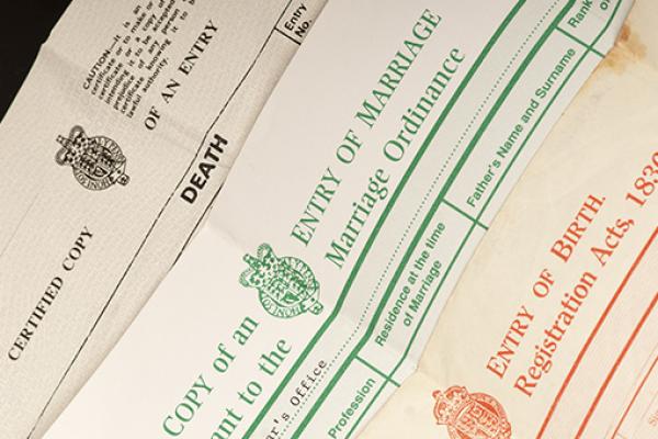 Certification documents
